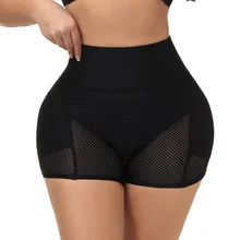 High Waist Abdomen Fake Ass Control Panties Butt Lifting Enhancer Thigh High Elastic Hip Pads Panties Body Shaper Ladies Trainer