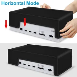 Dust - Proof Protective Sleeve for Gaming Console - Anti - Scratch Vertical Cover (Horizontal Mode)