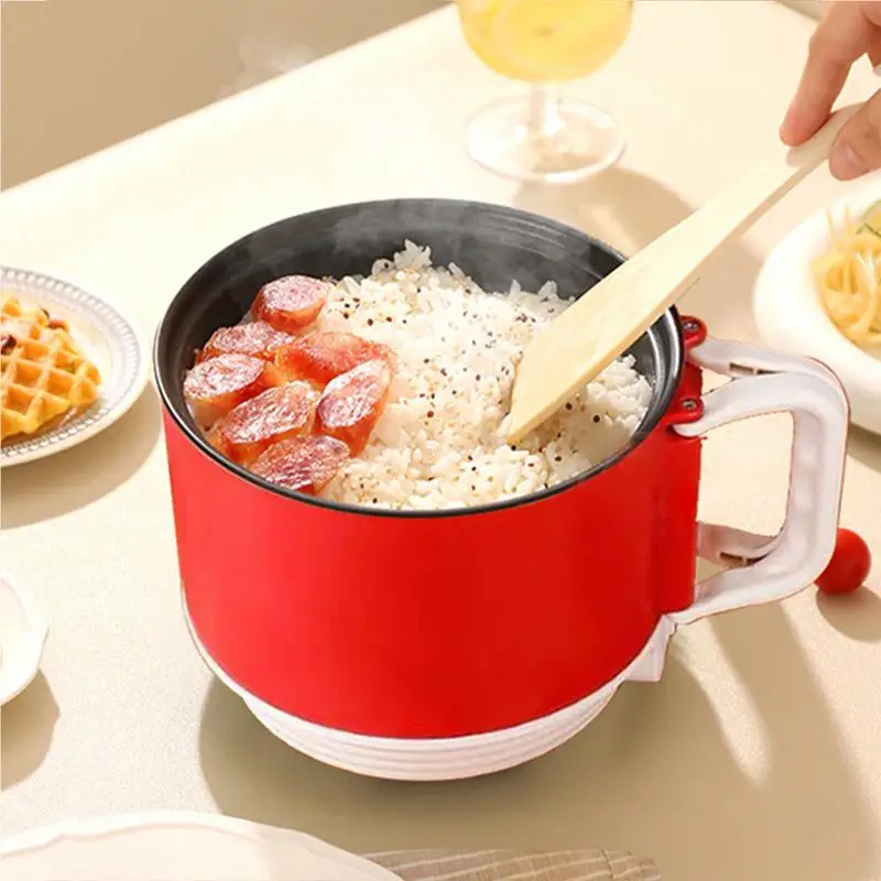 Ramen Cooking Pot Electric Lazy Pot Noodle Mini Hot Portable Electric Ramen Cooker Multifunctional Mini Rapid Noodle