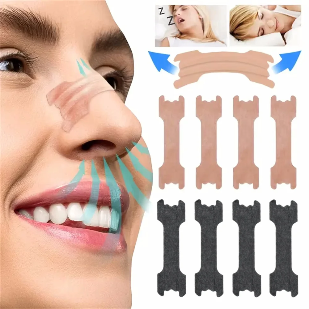 Snoring Nose Strips 20-100pcs Anti-Snoring Comfort Sleep Aid Physical Airway Expansion