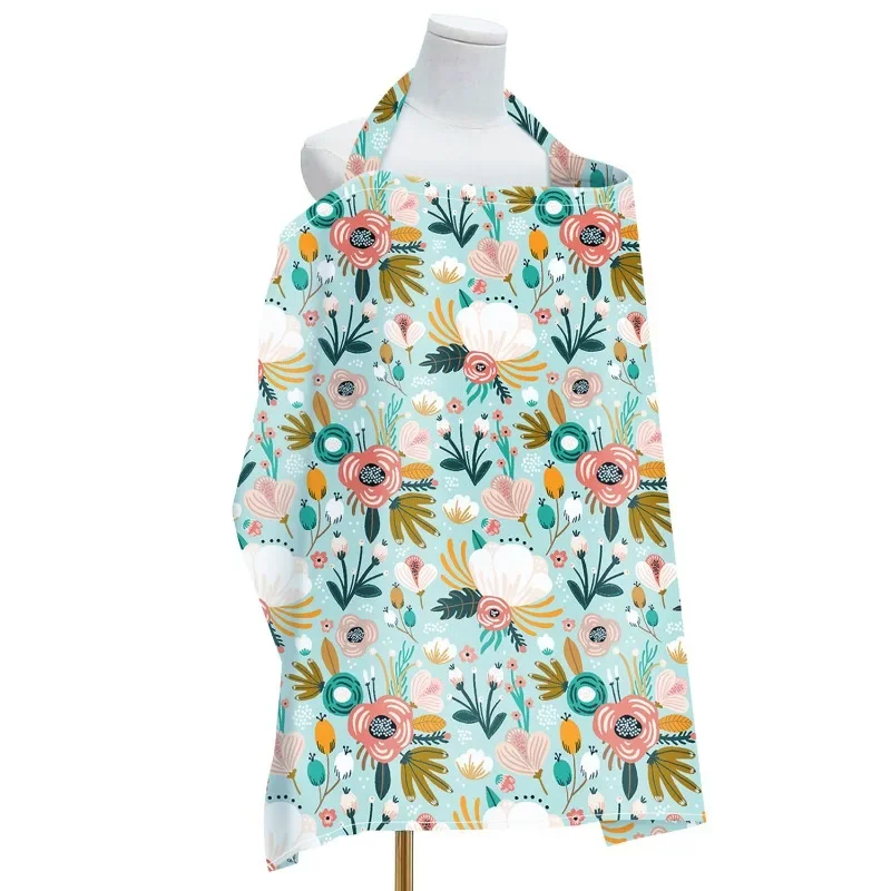 Breathable Breastfeeding Cover Baby Feeding Nursing Covers Adjustable Nursing Apron Outdoor Privacy Cover Mother Cloth