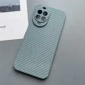 Luxury Carbon Fiber Texture Shockproof Case - Ultra-Slim PC Cover