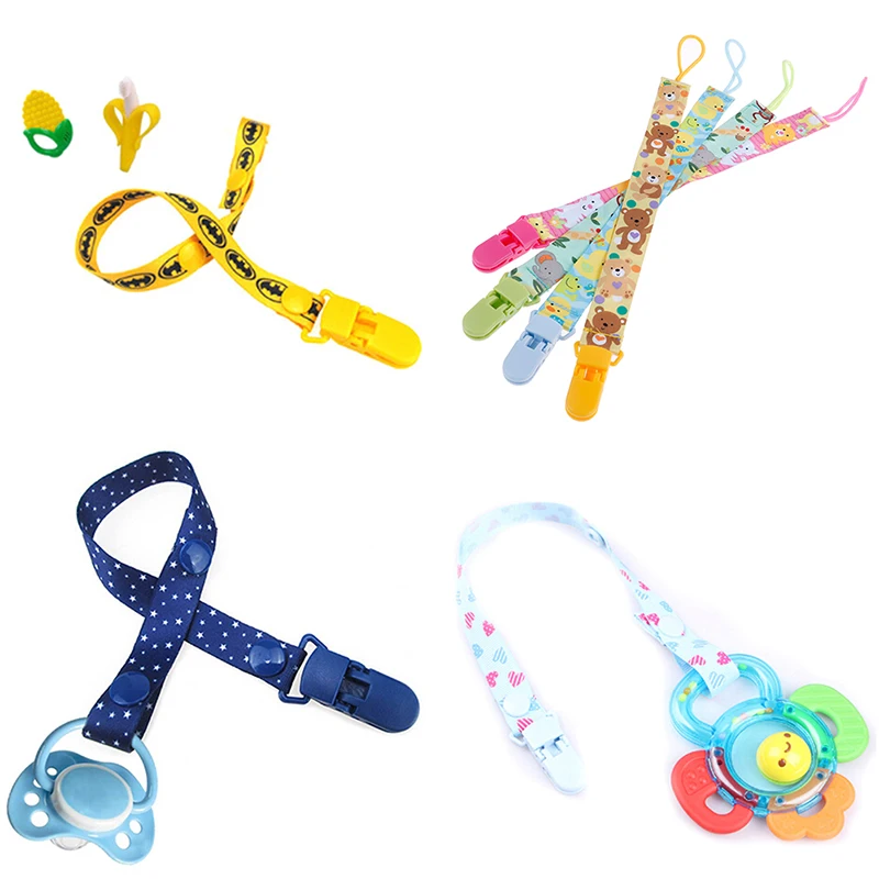 

1Pc Newborn baby pacifier clips chain strap soother dummy nipple holder