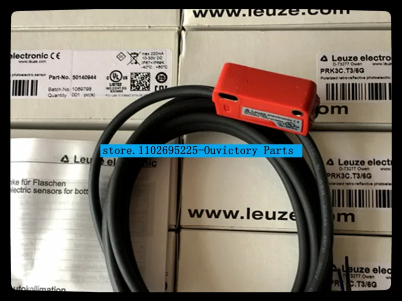 

PRK3C.T3/6G NPN & PNP PRK3C.T3/2N NPN новый оригинальный отраженный зеркальный фотоэлектрический переключатель LEUZE обнаруживает прозрачные предметы