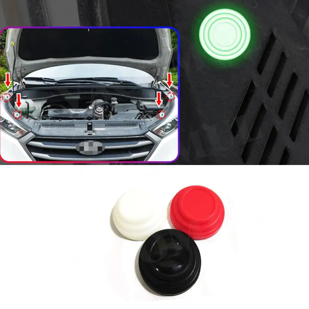 

10Pcs Car Door Shock Sticker Absorber Gasket For Car Trunk Sound Insulation Pad Universal Shockproof Thickening Buffer Cushion