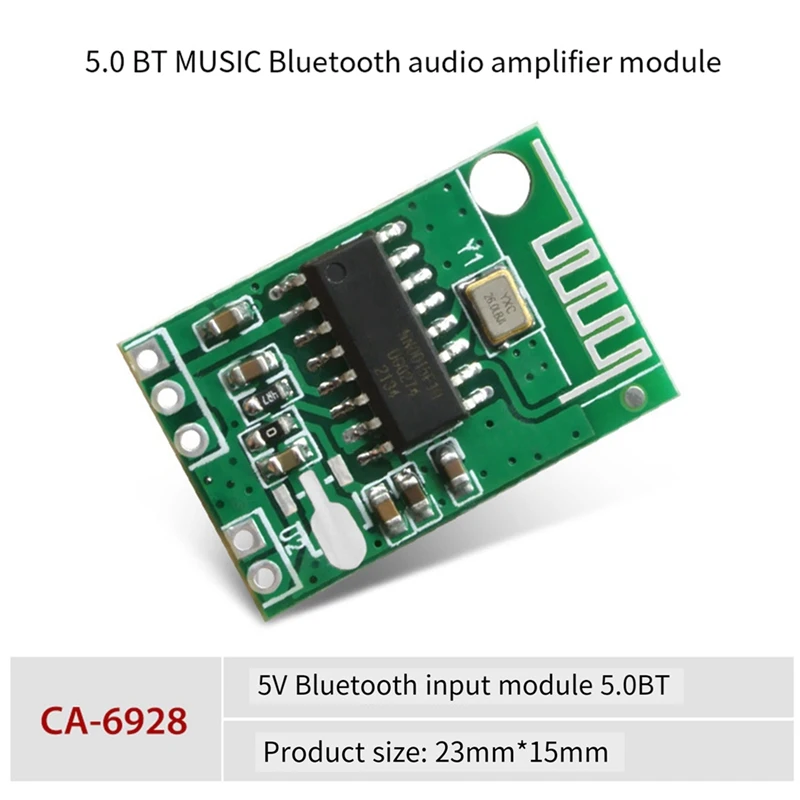 10 Pcs Bluetooth Module CA-6928 Bluetooth Audio Module 5V 5.0 BT Speaker Audio Amplifier Board