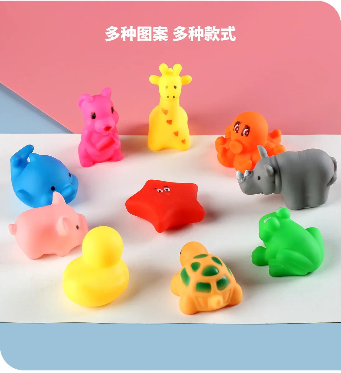 Pinch and call toys for children to take a shower, play with water, swim, and play with water — view 4