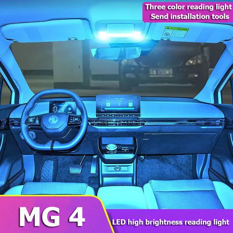 ZLWR MG4 car interior dome light MG 4 car interior high brightness LED reading light non-destructive accessories led car lights,led lights,led bulbs,car interior lights