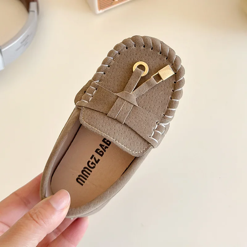 Children Flats Slip On Lazy Loafers Girl Boy Shoes Spring Summer Daily girls shoes girls flats