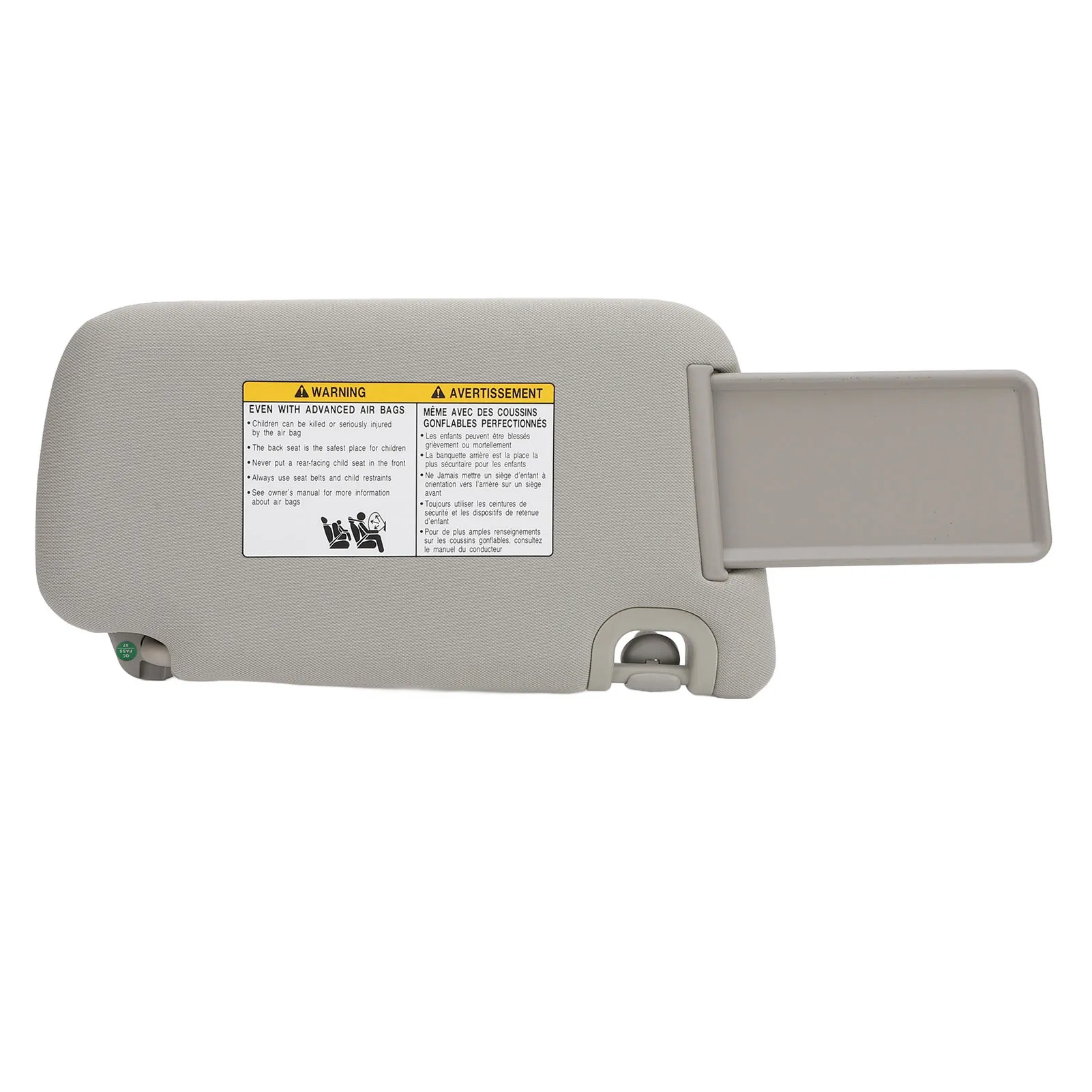 Parasole Auto Per Nissan Sentra 2013-2019, Lato Conducente Sinistro, Colore Grigio, Ricambio Originale 96401-3SG8A