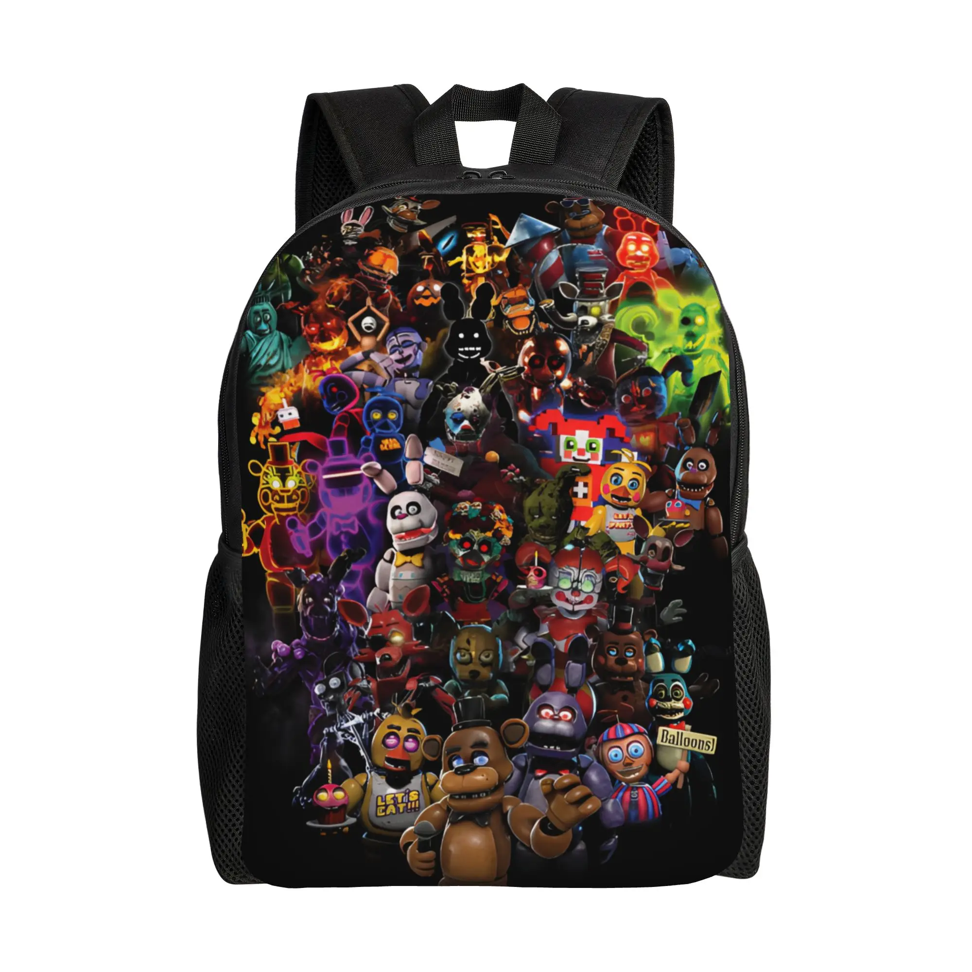 Foxy FNAF It's Me Cool Backpack - Stylish Canvas Daypack for School, Travel & Adventure