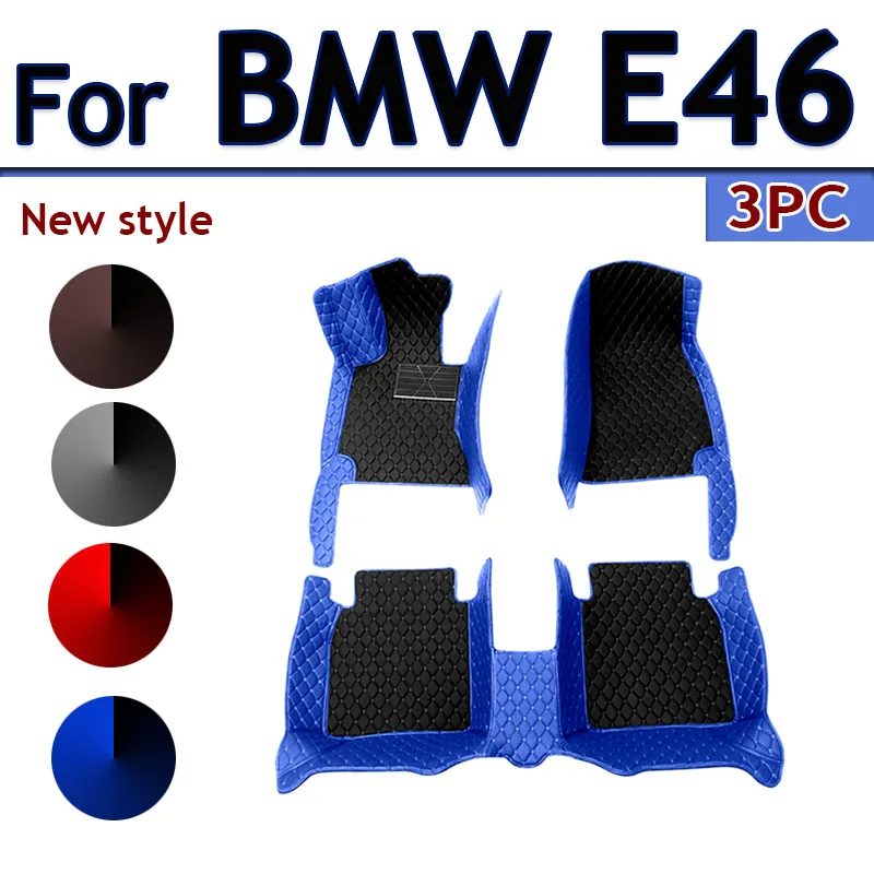 

Car Floor Mats For BMW E46 1998-2004 DropShipping Center Auto Interior Accessories 100% Fit Leather Carpets Rugs Foot Pads