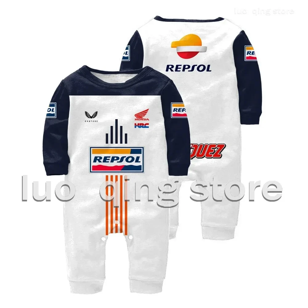 

Комбинезон MOTO GP для маленьких мальчиков и девочек от 0 до 24 месяцев, 2024