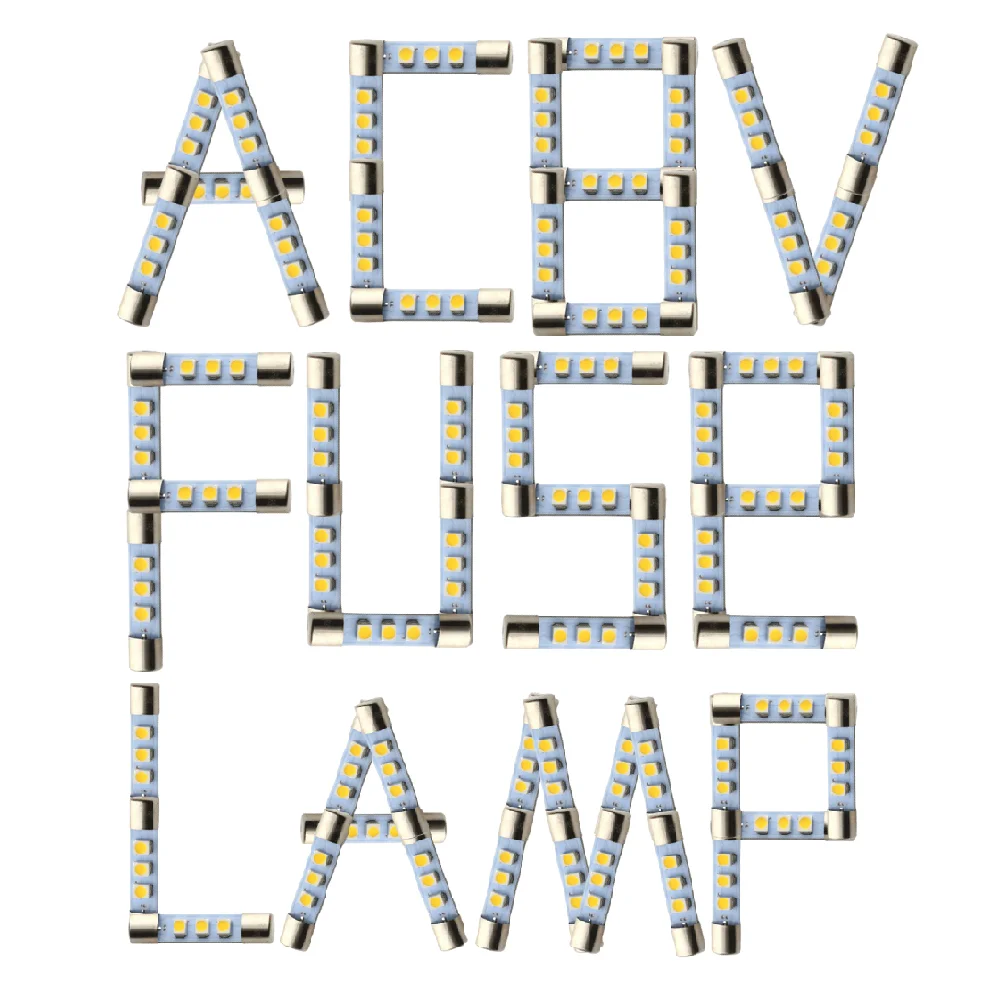 

Tecolampe 8 New AC8V LED Fuse Lamps For Fisher RS-1015 RS-1022 Marantz 1550 Sansui BA-2000 BA-3000 BA-5000 BA-20000