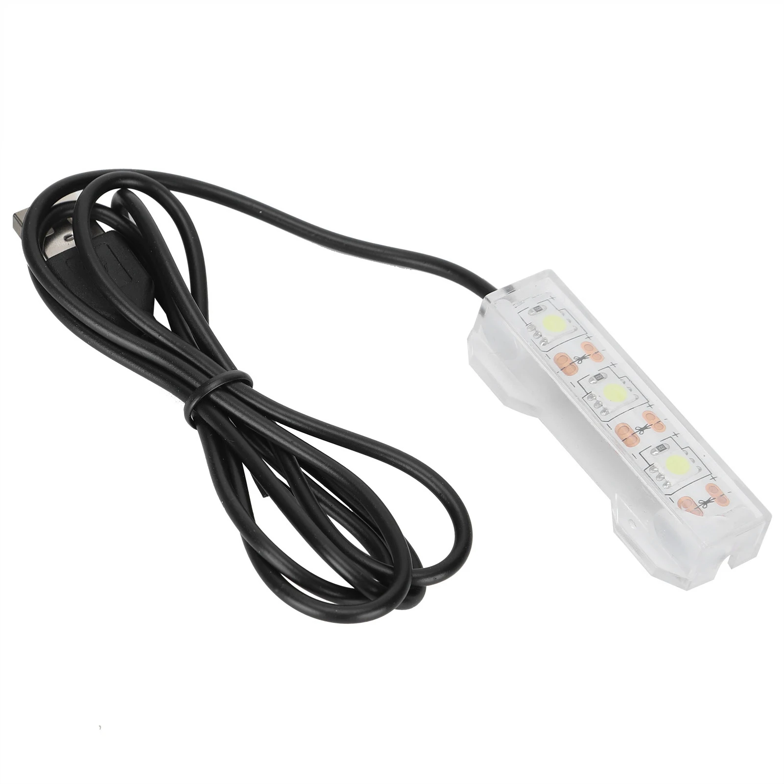 Fish Tank Light Plastic Small Aquarium Plants Light USB LED Desktop Fish Tank Lamp Aquarium Landscape Decorative Lamp Accessory aquarium light led lamp aquarium lamp