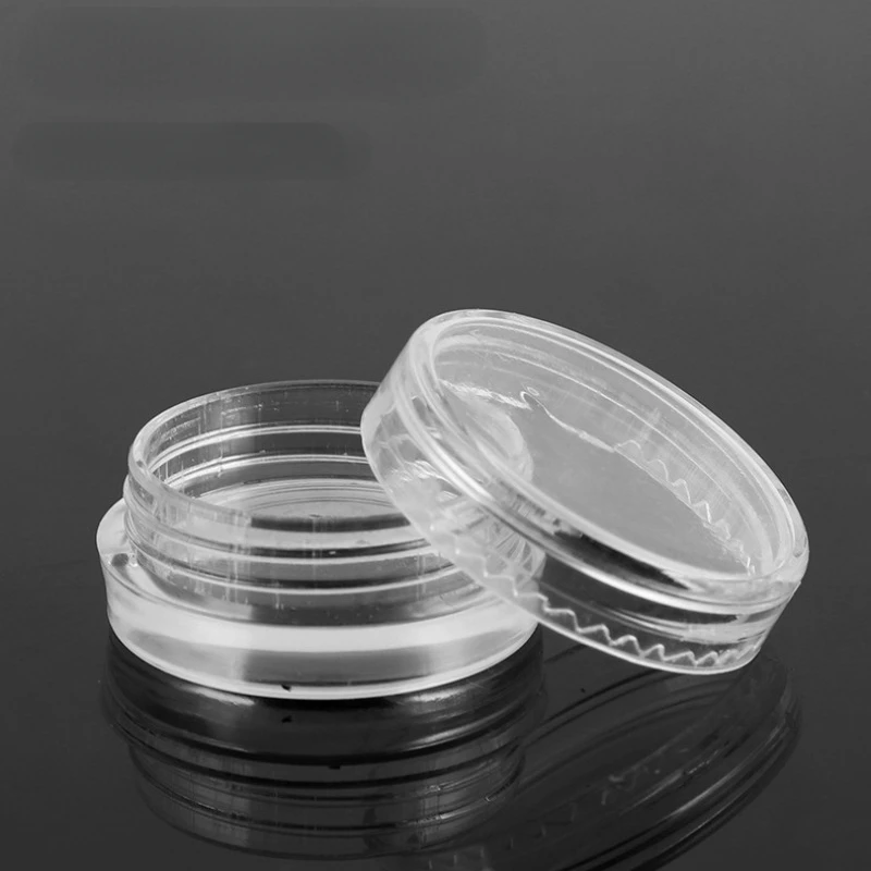 10/20/30/50pcs Refillable Empty Plastic Bottle Make Up Cream Jar Small Round Cosmetic Container Jars Portable Makeup Organizers makeup organizer makeup storage box cosmetic storage box