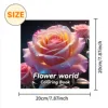 FLOWER WORLD Coloring Book For Children Adult Relieve Stress Kill Time Painting Art Book 5