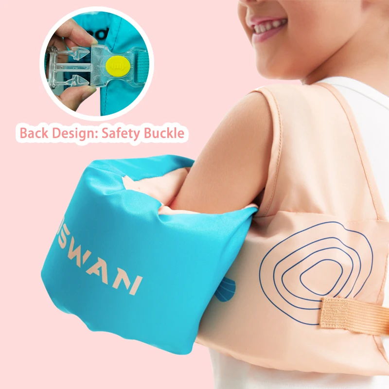 Children Swim Vest Lovely Swimming Pool Arm Floats Non-Inflatable Baby Boys Girls Life Jacket Buoyancy Aids for Kids Aged 2-6T - Image 6