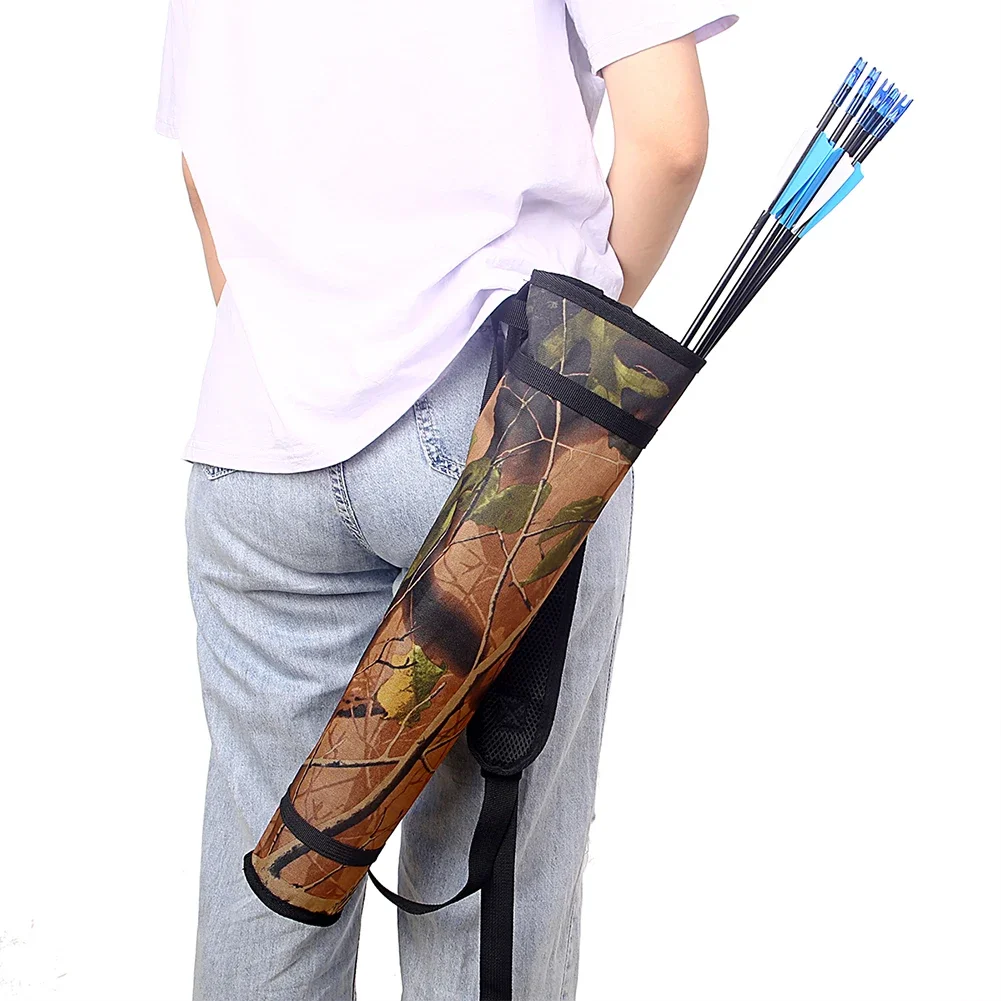 Archery Arrow Quiver Adjustable Archery Arrow Quiver Holder Tube Hip Quiver for Arrows Bow Hunting and Target Practicing