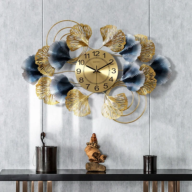 

Luxury Digital Wall Clock 3d Large Metamodern Restaurant Mechanism Silent Clocks Living Room Horloge Murale Home Decoration