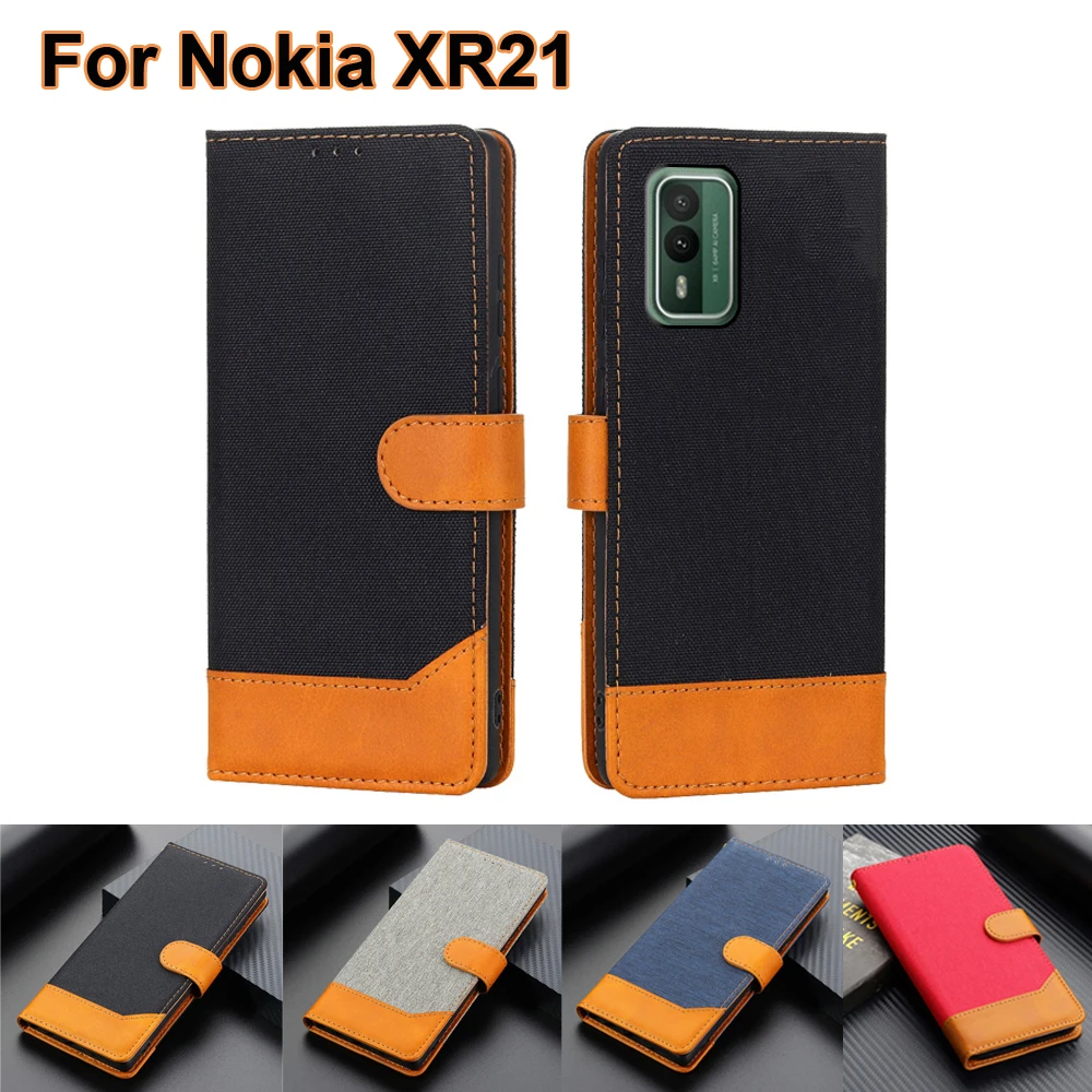 

Magnetic Phone Cases For Nokia XR21 Limited Edition Case Leather Wallet Capa Flip Cover For Nokia XR21 XR 21 TA-1486 Funda 6.49"