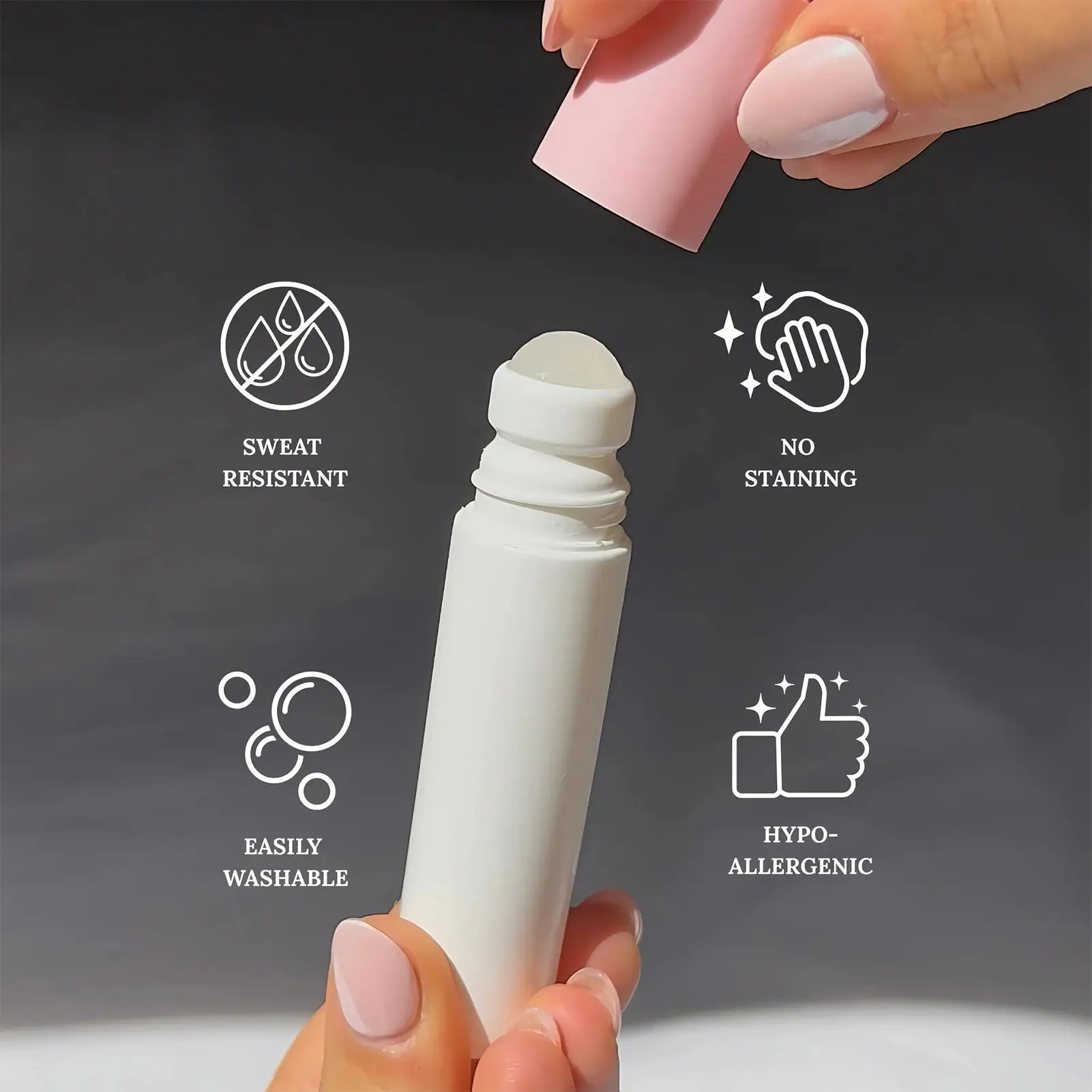 NEW 20g Anti-Slip Glue Roll On Skin Adhesive For Clothing Dress Body Skin Anti-exposure Bra Non-slip Fixed