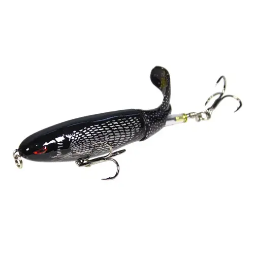 1pcs 10cm 14cm Topwater Spinner Fishing Lure Popper Artificial Pencil Hard Bait Propeller Rotating Tail Fishing Tackle Swimbait - Image 13