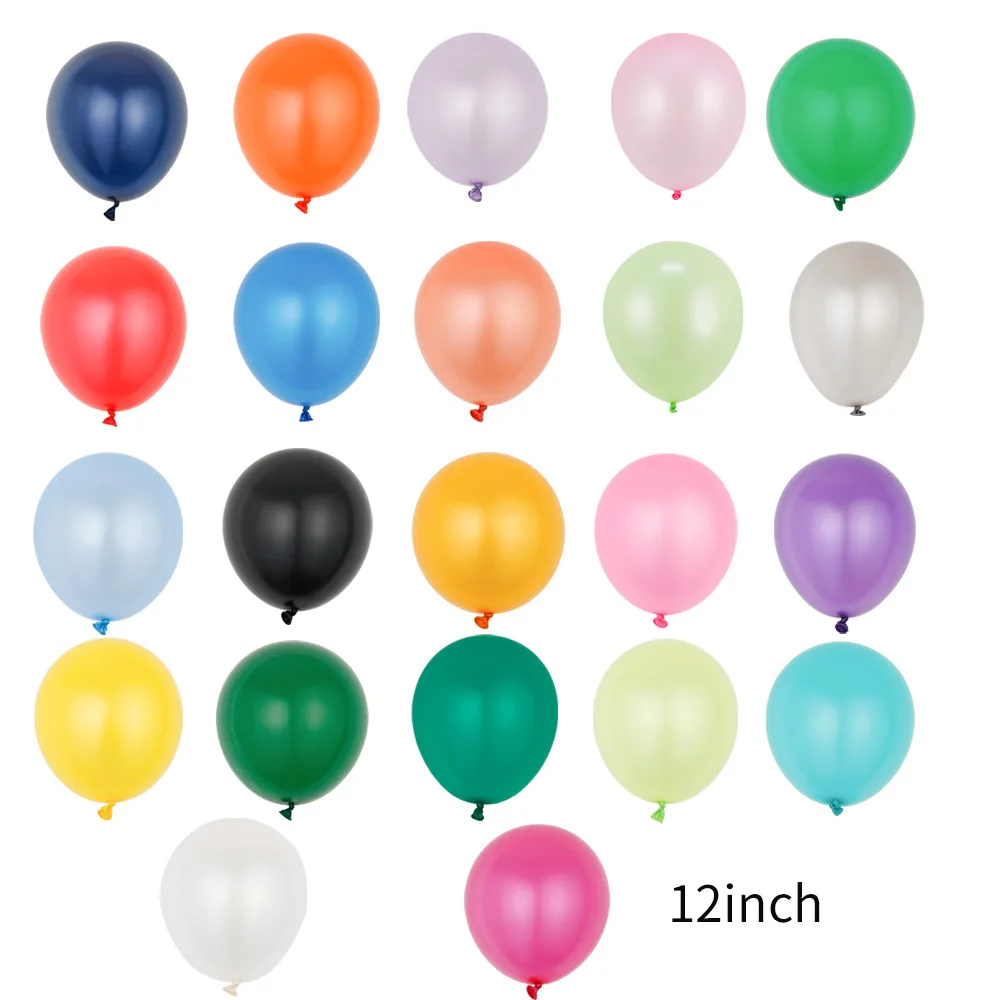 

Round Pearlescent Latex Balloon, Floating Empty, Wedding Decoration, Birthday Party Scene, Arch Layout, Wholesale, 12 Inch, 2.8g