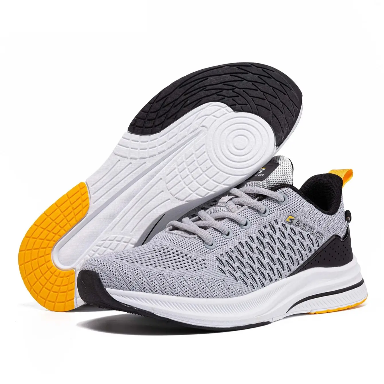 Tênis Masculino Baasploa: Novo Lançamento, Leve e Respirável, Ideal para Corrida e Caminhada, com Cadarço e Design Moderno 24