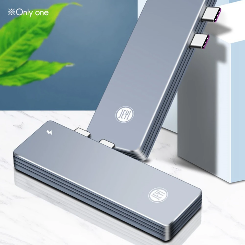 JEYI NVME HDD 인클로저, MBP 고속 모바일 하드 드라이브 인클로저, 사이드 인서트 SSD 박스, 맥북에 적합