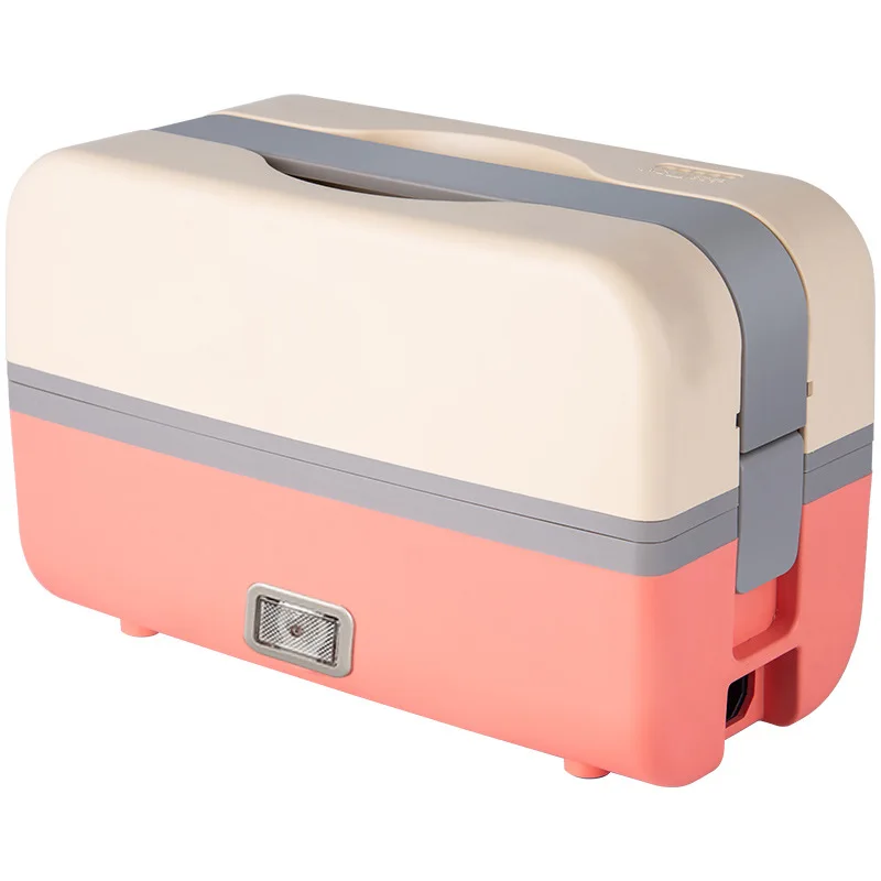 Lunch Box With Compartments Factory Direct WiFer New Portable Heating Car Home Steaming Rice Insulation Network Red Electric |
