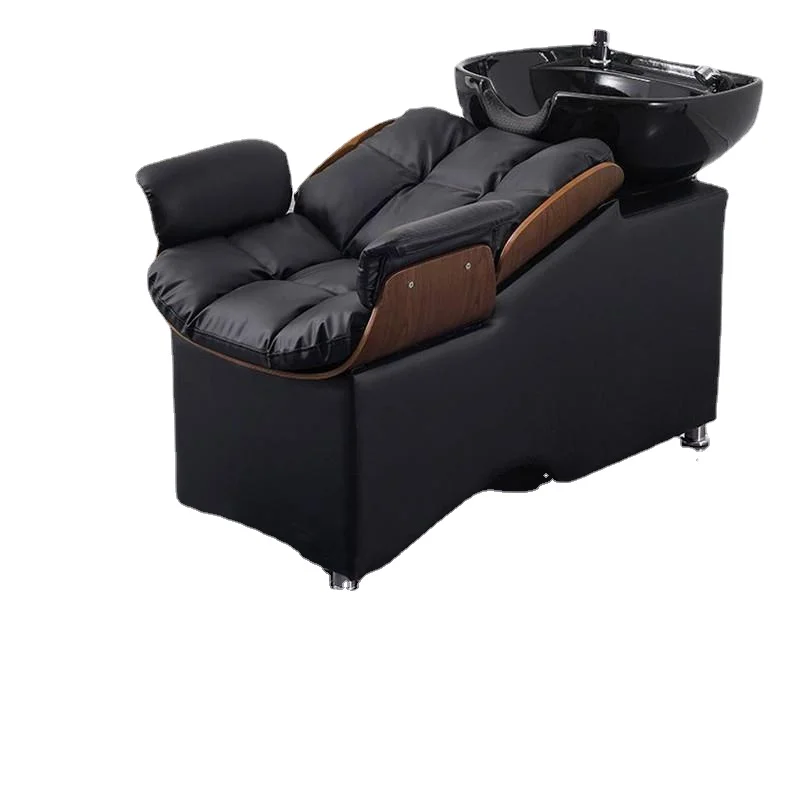

Shaving Hair Washing Bed Massage Beauty Salon Simple Hairdresser Chair Shampoo Nursing Kappers Stoel Hairsalon Furniture CY50XT