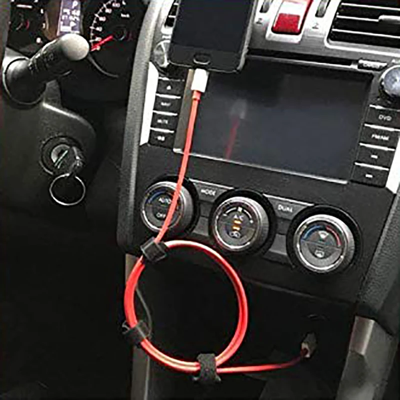 2cm * 20cm Nylon Reverse Buckle Hook Loop Fastener Cable Ties Velcroing Strap Sticky Line Finishing 10 Pcs/lot