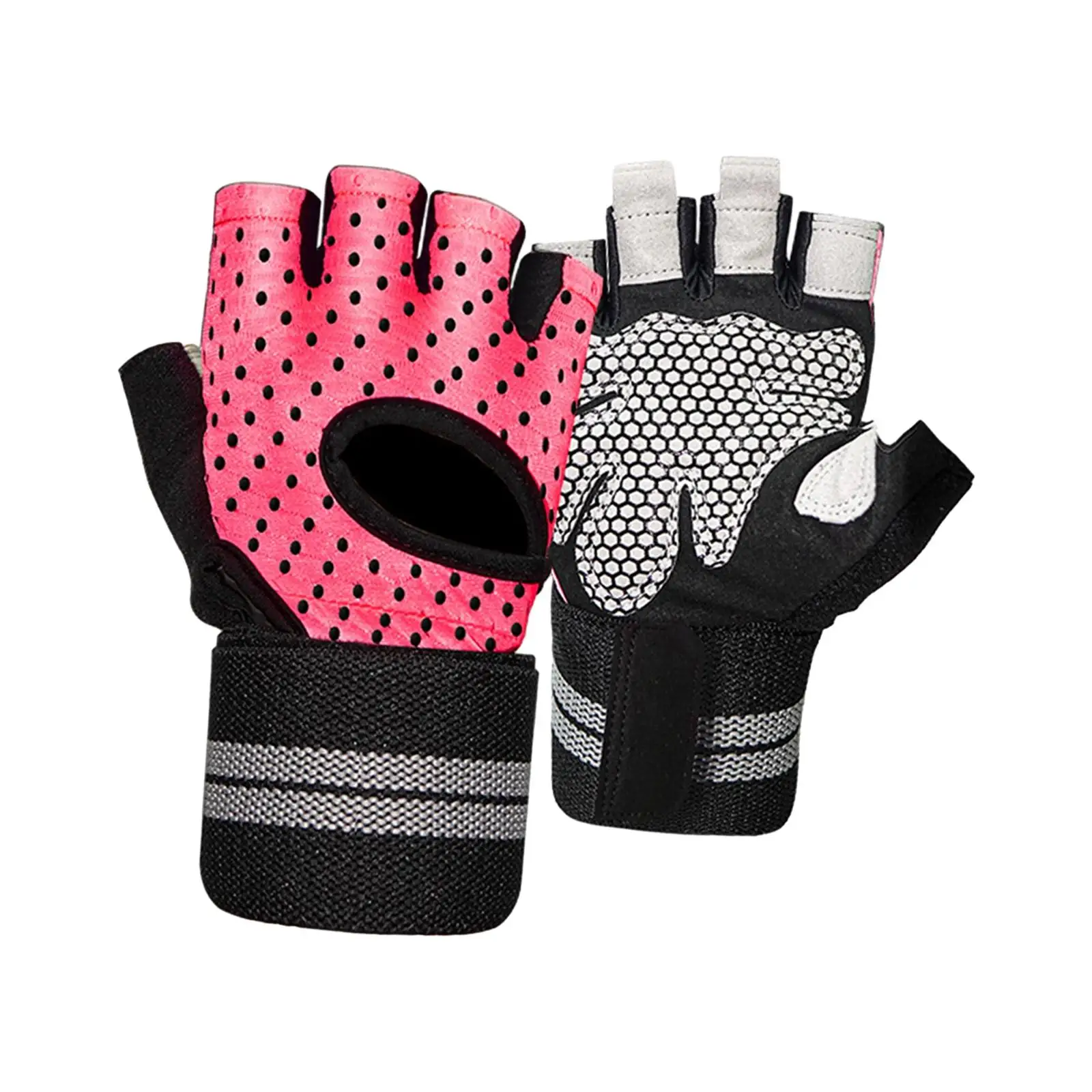 Sports Half Finger Gloves Mitts Men Women Bicycle Bike Gloves Cycling Gloves