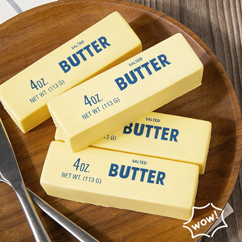 Weicher Klebstoff Grüner Apfel-Butter-Stick Schneeflocken-Quadrat Stressabbau-Squishy Langsam Aufsteigendes Spielzeug Sensorisches Spielzeug Geschenk für Erwachsene & Kinder – Detail 9