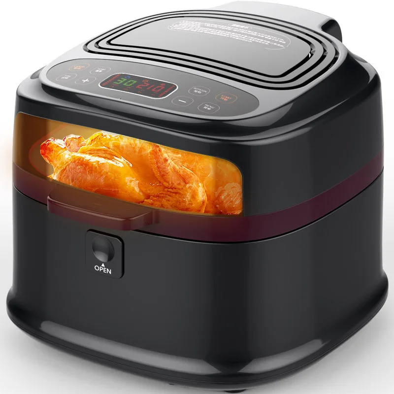 Household 8L Air Fryer Electric Fryer freidora de aire Electric Deep Intelligent Smokeless Chicken Frying Machine