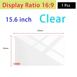 15.6 Anti-Glare Laptop Screen Protector Film (15 Clear 345x194mm)