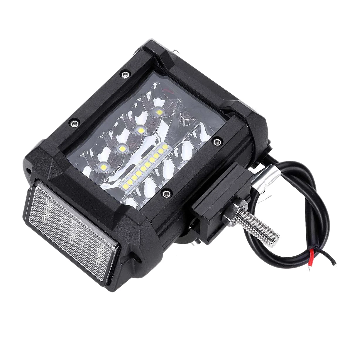 Bande Lumineuse Latérale LED de 3.5 Pouces et 108W pour Camion 4 Tages, Éclairage de Conduite Tout-terrain, 2 Pièces