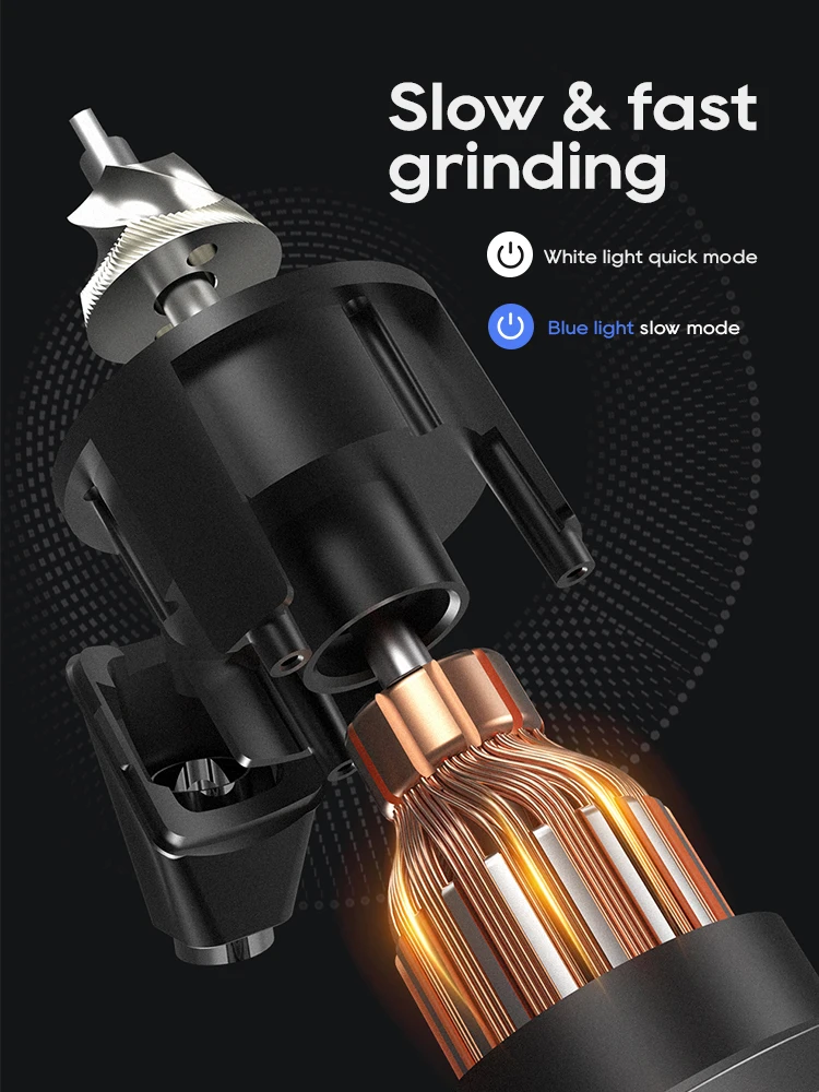HiBREW G5 48mm Conical Burr Electric Coffee Grinder Compact Portable Coffee Bean Mill Kitchen for Espresso Turkish coffee grinder