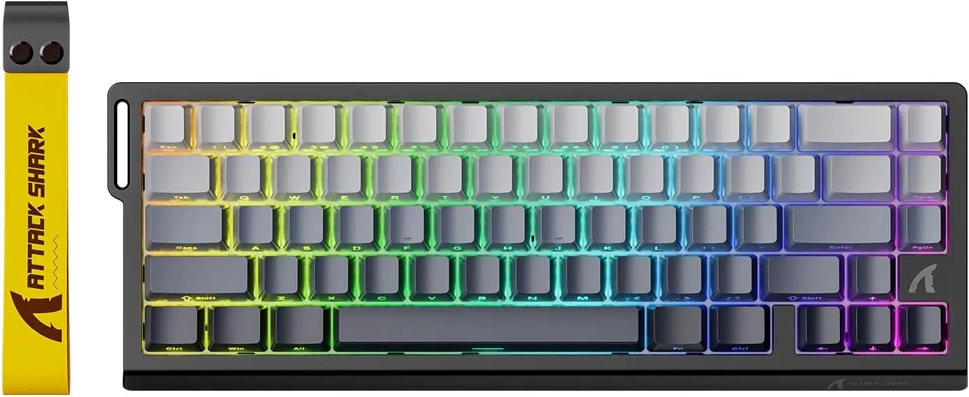 ATTACK SHARK X68MAX HE Rapid Trigger CNC-Aluminium- Produktbild-Vorschau 9