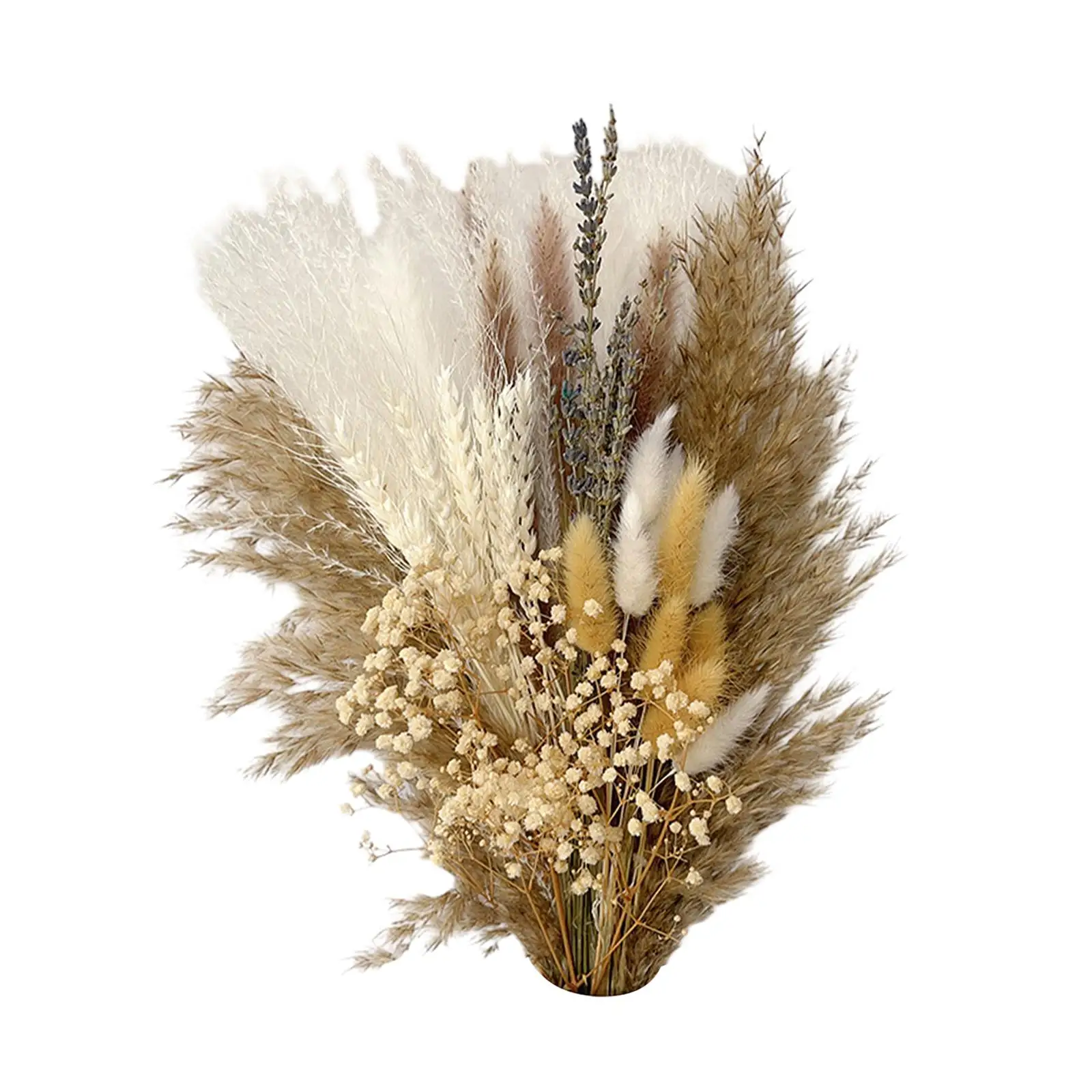 Natural Dried Flower Bouquet Ornament for Bedroom Desk Flower Arrangements
