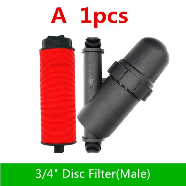 3/4 "1" Tárcsa Szűrő 120Mesh Kerti Öntözés Fémhálózat Képernyő Permetező Kertészet Csepegtető Öntözőszerszámok - Image 4