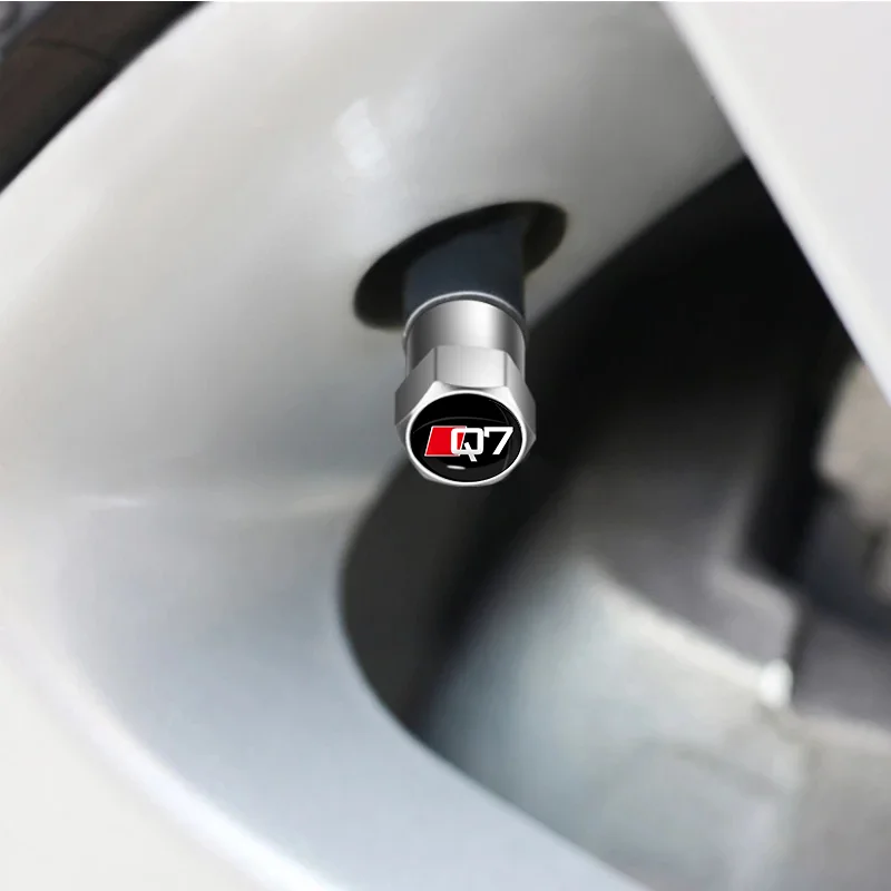 Bouchons Valve Pneu Alfa Romeo - Décoration Capuchon Air Roue Pour 159, Giulietta, Giulia, Stelvio