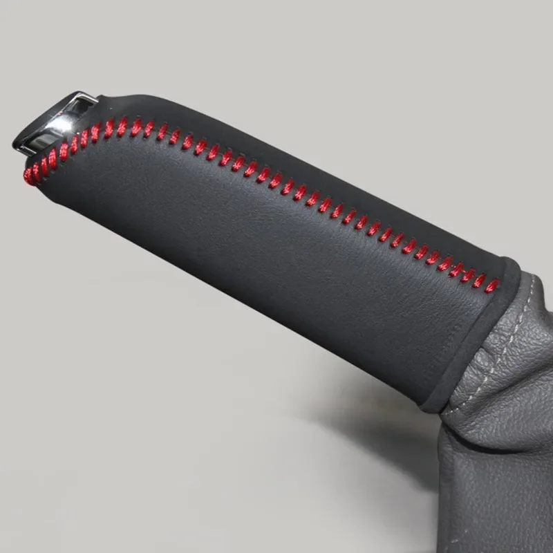 Handbrake Cover Car Leather Suitable For SEAT Altea Toledo MK1 MK2 Ibiza Cupra Leon Cupra Skoda Fabia Rapid