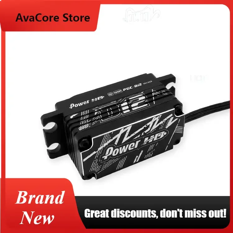 AvaCorePower HD D12 HV 서보 6.0-7.4v 12.5kg 0.059sec 1/10 전기 드리프트 D5 D5S D5M MST RRX RMX 2.0S RA 자동차용 스티어링 기어