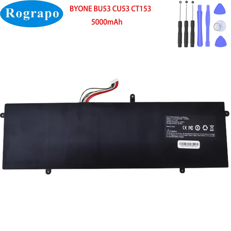 Nova Bateria do Portátil do Caderno de 11.4v 5000mah 57wh para Byone Bu53 Cu53 Ct153 Pinos Linhas Plug
