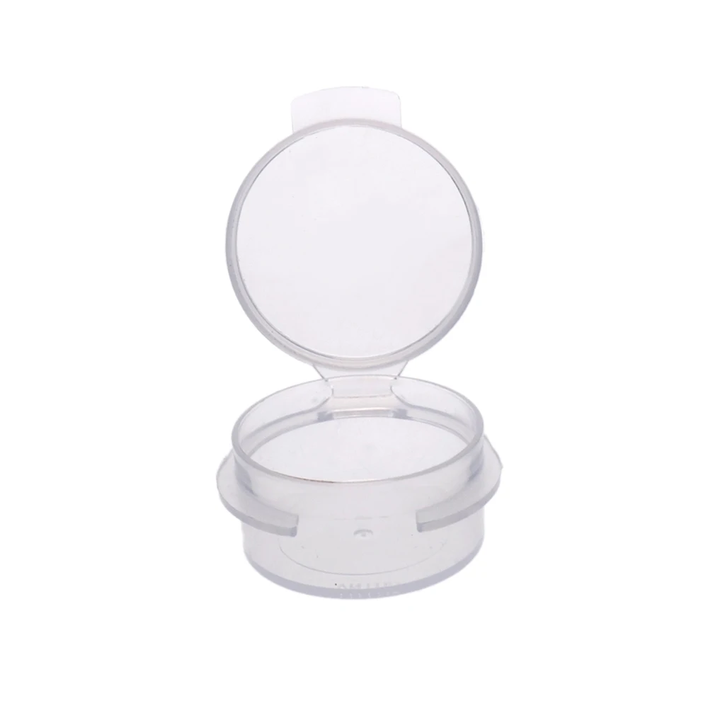 100Pcs 5g Make Up Jars Mini Sample Bottle Sealing Pot Face Cream Container Plastic Transparent Case Salad Sauce Portable Box