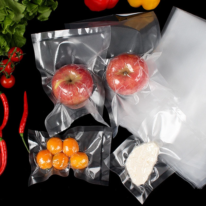 Vacuum Machine Specific Plastic Bag Kitchen Food Package Preservation Sealed Bag Thickening Various Size Reusable fresh keeping bags vacuum seal bags food storage bags plastic food storage bags vacuum bags plastic packaging bags