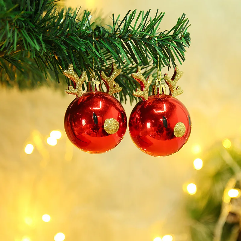 thumbnail image 1 of piezas/juego de adornos colgantes para árbol de Navidad, bastón de caramelo rojo y blanco, regalos de Navidad para el hogar, decoración navideña de Año Nuevo 2024, 1 of 5