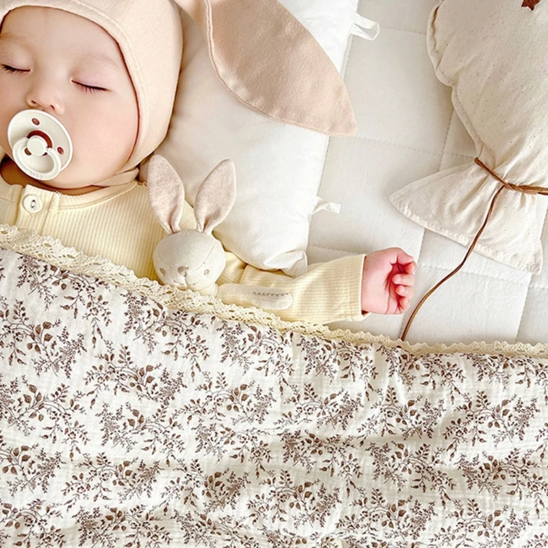 Autumn Winter Quilts Warm Blanket Breathable Infant Stroller Cover Swaddles Wrap
